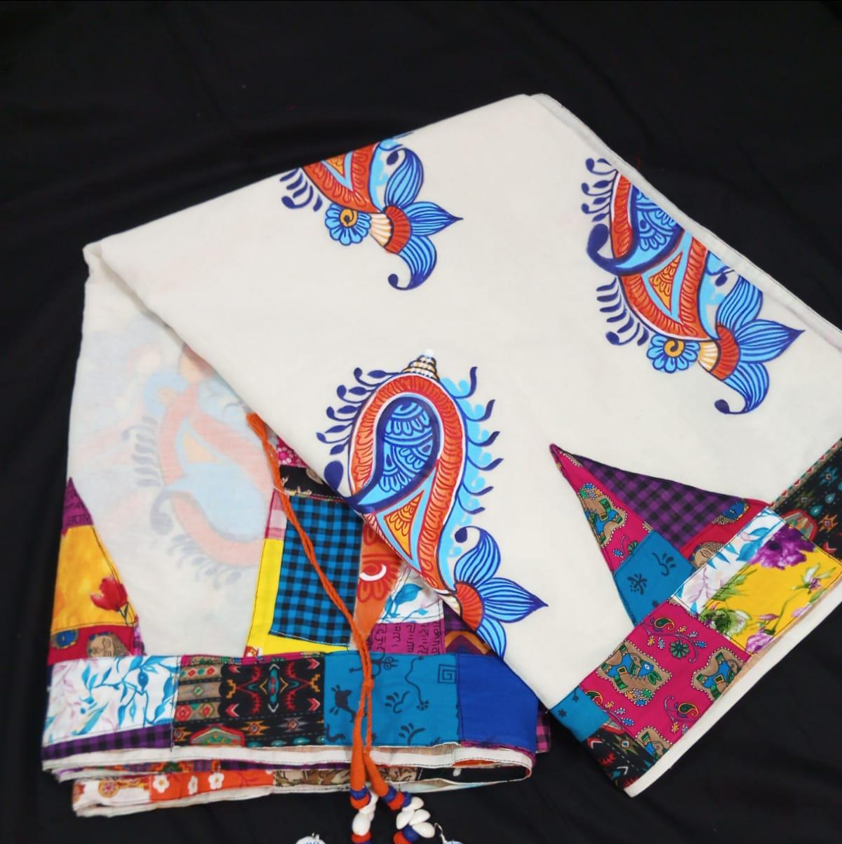 Elegant Mustard Floral Jamdani Saree – A Touch of Bengal Heritage